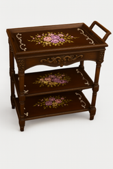 Rosewood Floral Charm Trolley